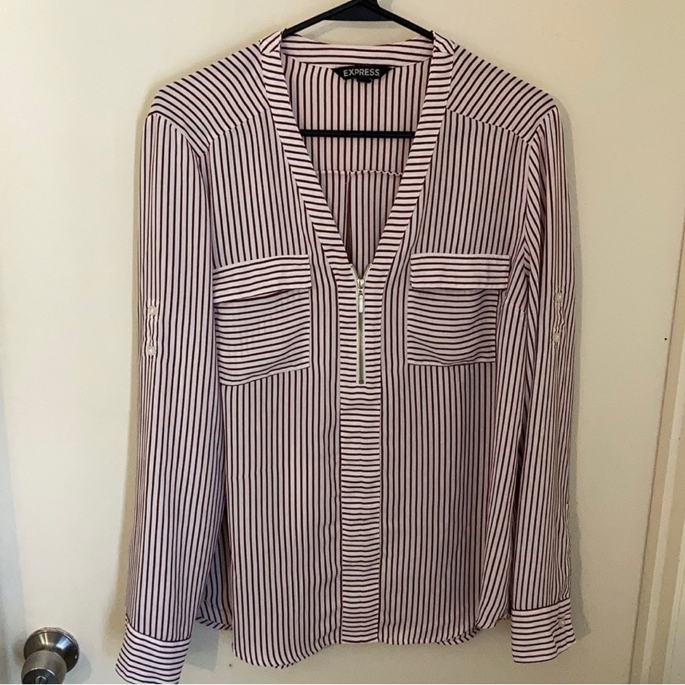 Express Striped Blouse